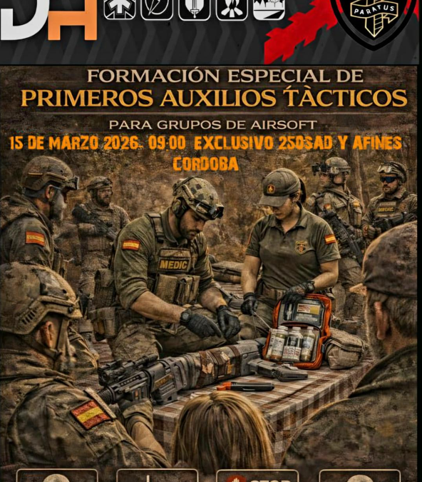 Jornada de formación especial de primero auxilios tácticos